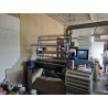 RIUS MACROELASTIC PV-E 100 cm 2 pattern bars Year 2011 electronic crochet knitting machine